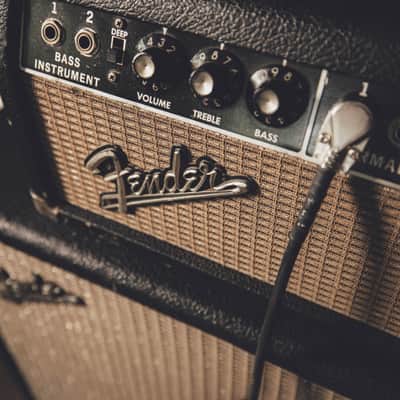 Fender 1964 Bassman Head AA864 and Bandmaster 2x12 Cab image 5