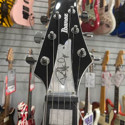 Ibanez PS60-BK Paul Stanley Signature Iceman with Purpleheart Fretboard 2020 - Present - Black image 7