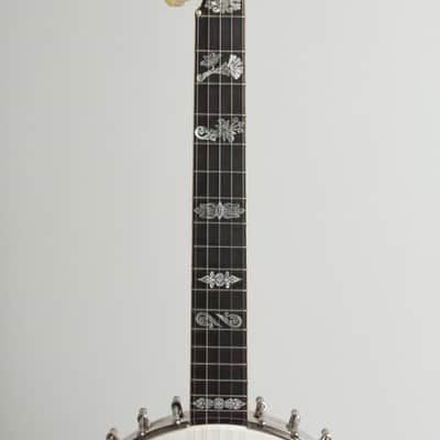 Fairbanks  Whyte Laydie # 7 5 String Banjo (1906), ser. #23847, period black hard shell case. image 8