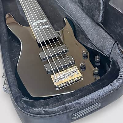 Sadowsky MetroExpress 24-Fret Modern Maple Board 5-String Electric Bass Guitar - Black image 10