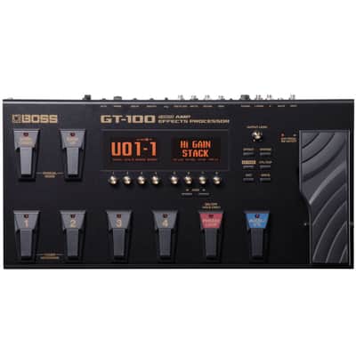 Reverb.com listing, price, conditions, and images for boss-gt-100-amp-effects-processor