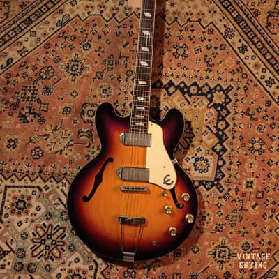 2001 Epiphone Casino Vintage Sunburst w/ Gigbag | Peerless Factory, MIK, Beatles Guitar image 23