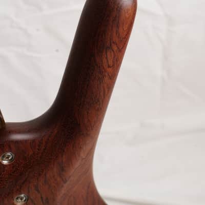 German Warwick Corvette Standard Fretless 4-String Honey Violin Oil image 6