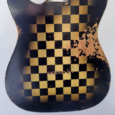 2025 Tele Partscaster 2025 - Relic Checkerboard image 2