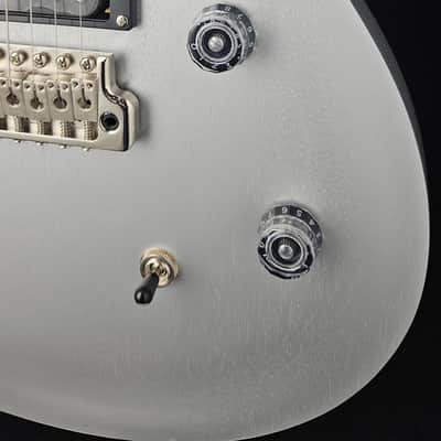 PRS SE CE 24 Standard Satin Electric Guitar - Metallic Silver Satin image 5