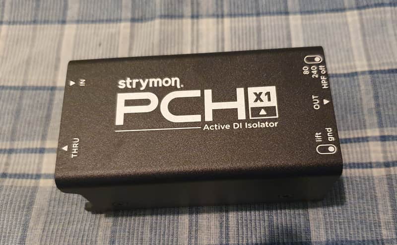 Strymon PCH X1 Active DI Isolator 2026 - Black image 1