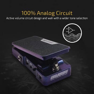 Hotone Wah Active Volume Passive Expression Guitar Effects Pedal Switchable Soul Press II 4 in 1 with Visible Guitar Effects Pedal image 3
