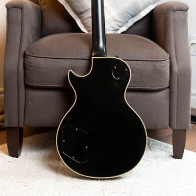 1980 Gibson Les Paul Custom with Maple Fretboard - Ebony image 4
