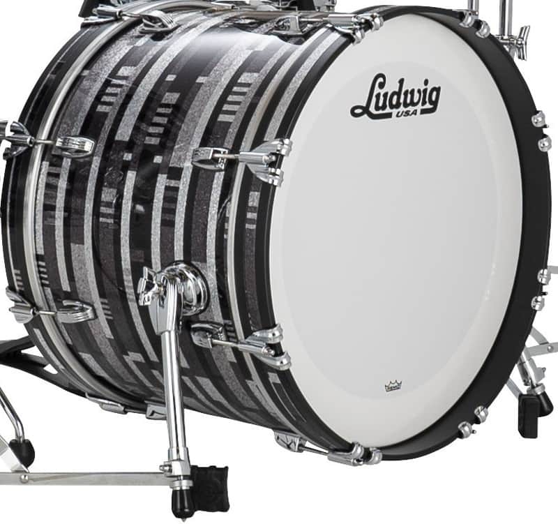 Ludwig *Pre-Order* Classic Maple 14x20" Digital Sparkle Bass Kick Drum Virgin/No Mount | Made in the USA | Special Order | Authorized Dealer image 1