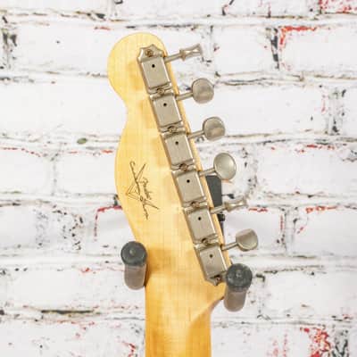 Fender - Custom Shop 1958 Top Loader Telecaster Journeyman Relic - Electric Guitar - Firemist Red - with  Hardshell Case - x8877 (9235700216-8877) image 6