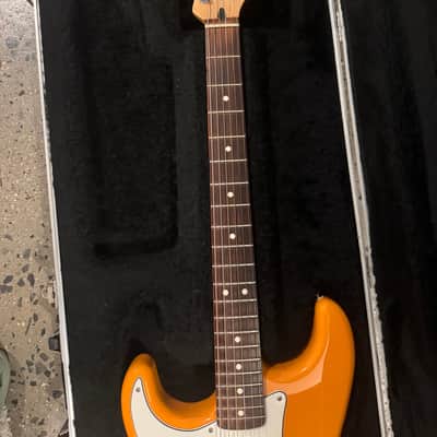 Upside Down Fender Stratocaster Capri Orange Rosewood Neck image 6