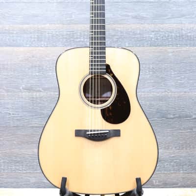 Yamaha FG9 M Acoustic Guitar 2024 - Natural / Nitrocellulose lacquer finish image 2