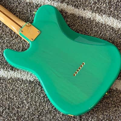 2003 Fender TLR-135 RK Richie Kotzen Signature Telecaster MIJ Seafoam Green Sunburst Made in Japan image 5