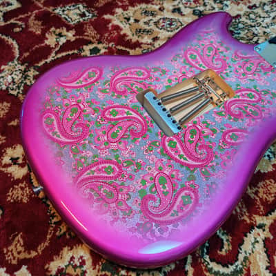 NEW IN BOX* 2025 Fender Japan Char Mustang Pink Paisley 1 of 70