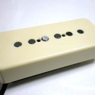 Hybrid P90 CREAM Soap Bar ROD Poles Strat TONE Stratocaster Guitar Pickup Fits Epi Gibson LP SG JR Q image 6
