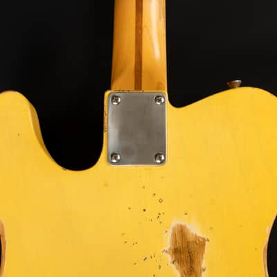 2005 Real Guitars Custom Built T - Butterscotch Blonde Heavy Relic Nitro | German Masterbuilt Telecaster 1-Piece Swamp Ash Body Suhr Pickups 3.0kg | CoA OHSC image 23