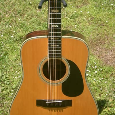 1976 Yairi YW800 Brazilian Rosewood Jacaranda Japan Vintage - Natural+Vintage Hard Case image 3
