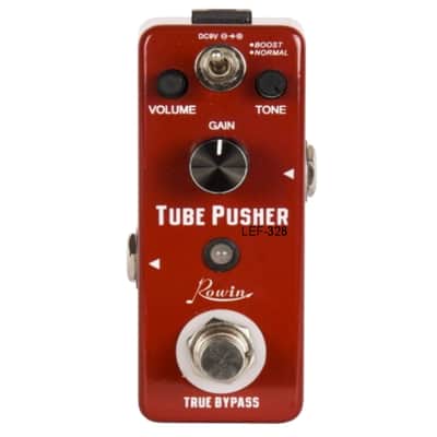 Rowin LEF-328 TUBE PUSHER Overdrive 2 modes of drive Tube Sreamer Style image 3