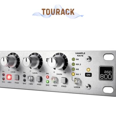 Audient ASP800 8-Channel Microphone Preamplifier and ADC With HMX & IRON Enhancement Circuitry| TOURACK image 6