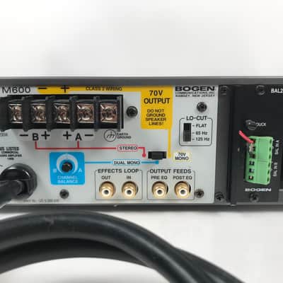 Bogen M-Class M600 Amplifier image 9