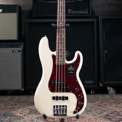 Fender Player II Modified Active Precision Bass - Olympic Pearl with Gig Bag image 3
