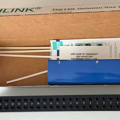 Neutrik NYS-SPP-L1 48-Point TRS Patchbay 2010s - Black image 2