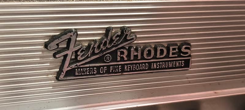 Fender Rhodes Piano Bass 32-Key Electric Piano 1972 - Silver Sparkle Top