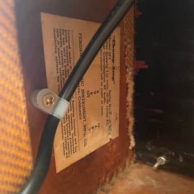 1957 Fender Champ Amp - Tweed image 10