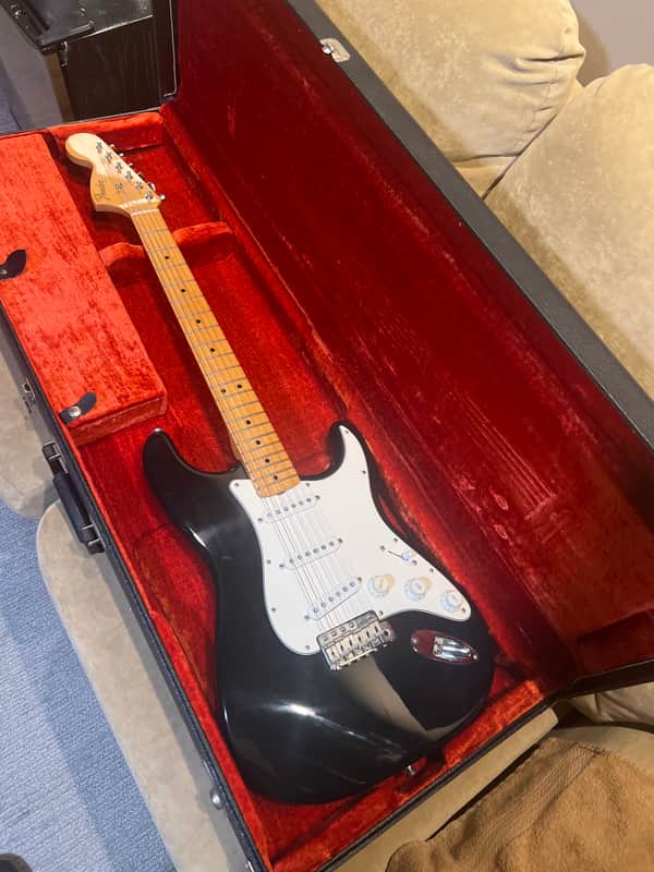 Fender Hendrix Stratocaster 1998 - Black image 1