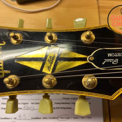 1989 Gibson Les Paul Custom 35th Anniversary Black Beauty image 12