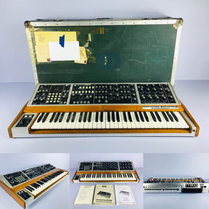 Vintage Moog Memorymoog Plus LAMM Lintronics Upgrade + Anvil Case + Manuals “Just Service” image 1