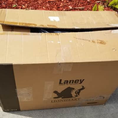 Laney Lionheart LT212 2x12 Guitar Cabinet! Blue image 12