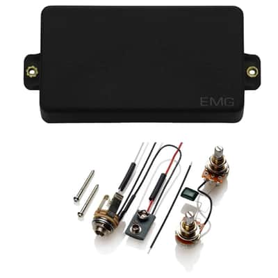 EMG 60 Active Guitar Humbucker Pickup - Black - 22 image 2