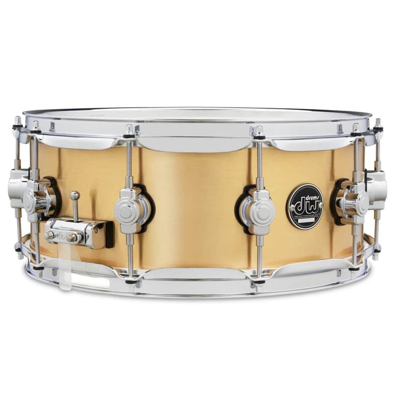 DW Performance Series 5.5x14" Thin Brass Snare Drum image 1