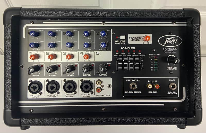 Peavey PV 5300 Powered Mixer Free Shipping image 1