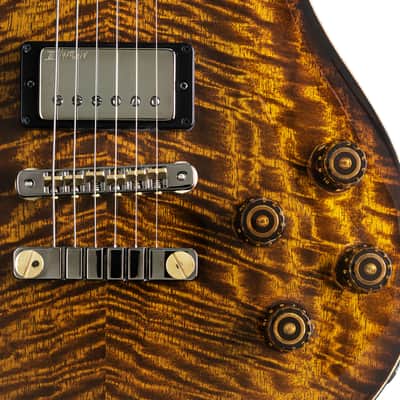 PRS McCarty 594 Mango Top Limited Edition Black Gold Burst - Electric Guitar image 8