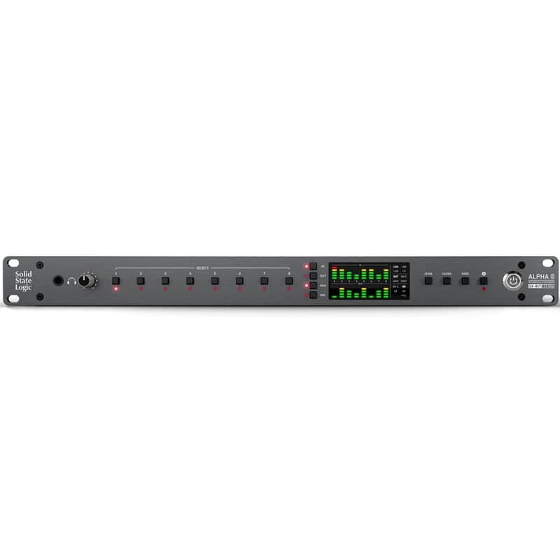 SOLID STATE LOGIC ALPHA 8 Rackmount USB-C ADAT Interface Expander & Software image 1