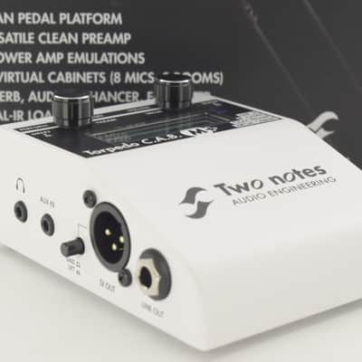 Two Notes Torpedo C.A.B. M Speaker Simulator / Amp DI 2023 White image 2