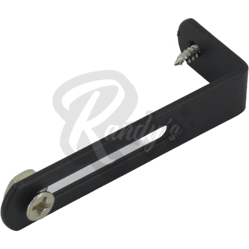 Advanced Plating 1730-1826-27-28SBPC Pickguard Mounting Bracket Kit - Fits Gibson® Les Paul® & Epiphone® LP®-Solar Black Powder Coat image 1