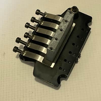 2000's Black Electric Guitar Licensed Floyd Rose Double Locking Tremolo Bridge image 6