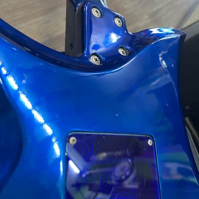 Tokai Talbo Blazing Fire Wilkinson Aluminum 2000s - Platinum Blue image 21