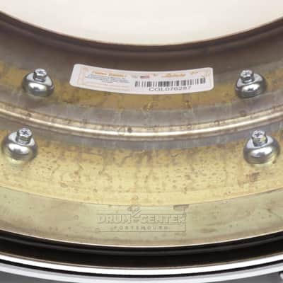 Ludwig LB464R Raw Brass Phonic Snare Drum 14x6.5 image 3