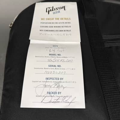 2014 Gibson SGJ 120th Anniversary brown Zebra PUs inkl. Papers & Gigbag image 15