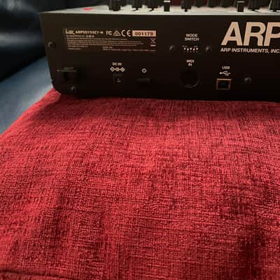 (Excellent Condition) Korg Arp Odyssey Module Rev 3 2016 - Present - Black image 9