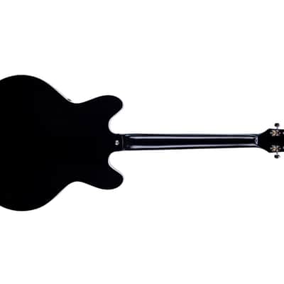 Vox Bobcat S66 Semi-Hollow Body Guitar - Black image 2