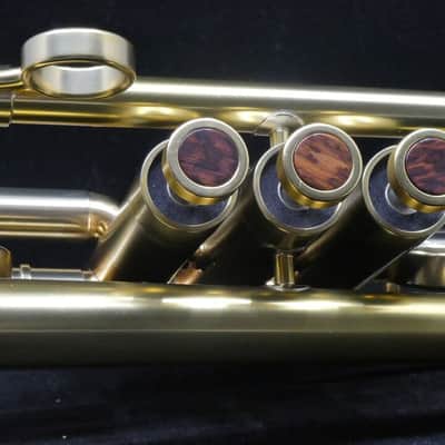 Adams A4LT Selected Series Trumpet in Satin Gold Lacquer! image 5