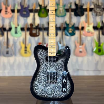 Fender MIJ Limited Edition Paisley Telecaster 2024 - 2025 - Black Paisley image 5
