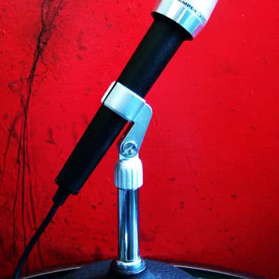 Vintage 1960's Ampex 2001 dynamic microphone High Z w accessories # 9 image 9