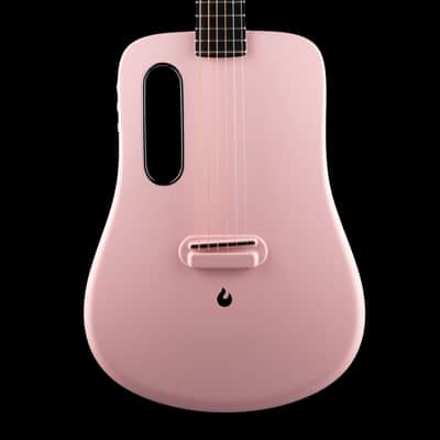 Pre Owned Lava Me 2 Pink Acoustic Electric Guitar With OSSC image 1