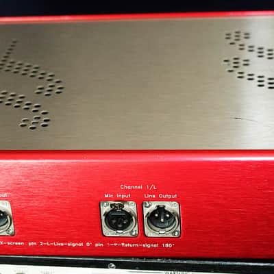 Focusrite RED 8 Dual Channel Mic Preamp 2000s - Red Pre image 5